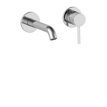 S304 Single-lever Wall Mounted Mixer 3S..208 by Paini spa Rubinetterie