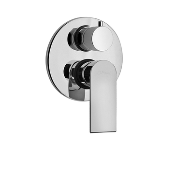 Ghibli Built-in Mixer, 2-way Rotary Diverter Valve 44..6911 by Paini spa Rubinetterie