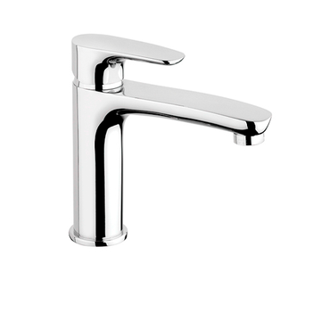 Parallel Single-lever Basin Mixer without Pop-up Waste 47..205ME by Paini spa Rubinetterie