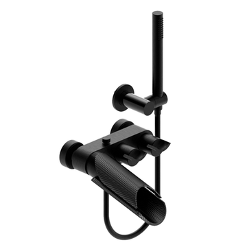 Morgana Bath-shower Mixer with Adjustable Shower Kit 73..105 by Paini spa Rubinetterie