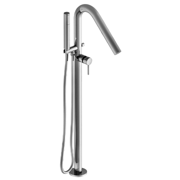 Free Standing Floor-mounted Pillar Bath System 78..136 by Paini spa Rubinetterie