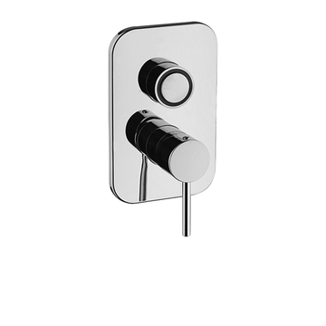 Cox Built-in Mixer, 2-way Push Button Diverter Valve 78..691B by Paini spa Rubinetterie