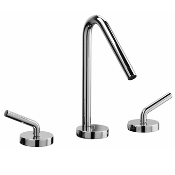 Pixel New 3-hole Basin Mixer with Swivel Spout, 1”1/4 Pop-up Waste 81..214NEW by Paini spa Rubinetterie
