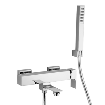Dax R Single Lever Bath-shower Mixer with Fixed Shower Kit 84..100R by Paini spa Rubinetterie