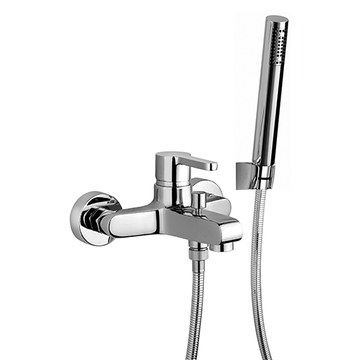 Arena Single Lever Bath-shower Mixer with Fixed Shower Kit 92..100 by Paini spa Rubinetterie