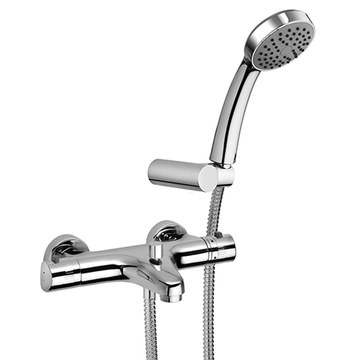 Atomix 3.0 Thermostatic Bath-shower Mixer with Adjustable Shower Kit D1..105TH by Paini spa Rubinetterie