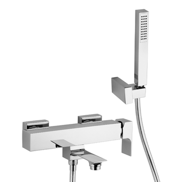 Venti Single Lever Bath-shower Mixer with Adjustable Shower Kit V2..105 by Paini spa Rubinetterie