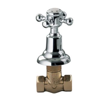 Adams Pair of 1/2" Straight Built-in Taps 521240 by PALAZZANI