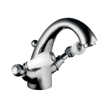 Porter Maxima Single-hole Washbasin Mixer with 1" 1/4 Drain 553106 by PALAZZANI