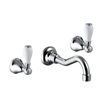 Porter 3-hole Wall-mounted Sink Group 553252 by PALAZZANI