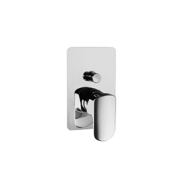 Mis Only External Parts for Built-in Single-lever Bath-shower Mixer with Automatic Diverter 561199 by PALAZZANI