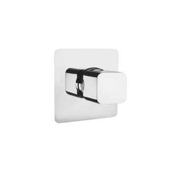 Mis External Parts for Built-in Diverter without Stop, with 110x110mm Plate 562339 by PALAZZANI