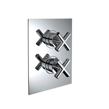 Formula Multi External Parts Tk Recessed Square Plate 622604 by PALAZZANI