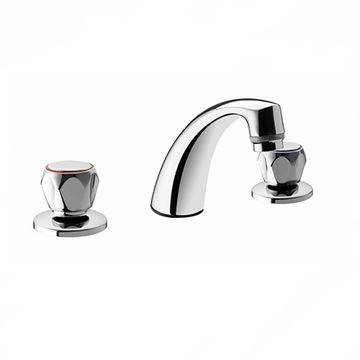 Italia 3-hole Washbasin Mixer without Drain 733015 by PALAZZANI
