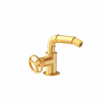 Industrial Job Single-lever Bidet Mixer without Drain 784011 by PALAZZANI