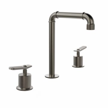 Industrial Gas 3-hole Washbasin Mixer without Drain 793256 by PALAZZANI