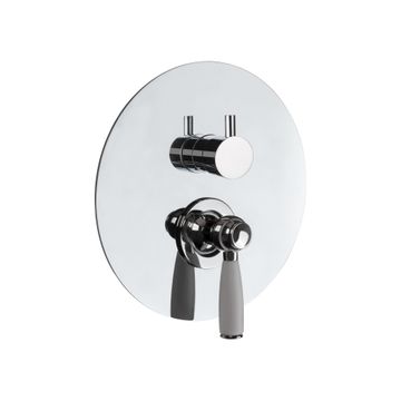 Classic 3 Solo Parti Esterne - Miscelatore Monocomando Per Vasca-doccia Con Deviatore a Leva 841222 by PALAZZANI