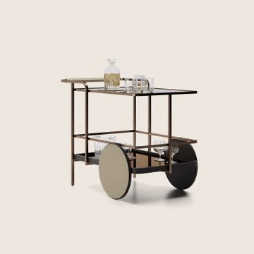 Conviver Bar Trolley by Paolo Castelli