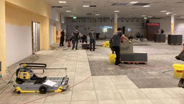 REFLOORING OF A GERMAN SUPERMARKET by Pave and Go