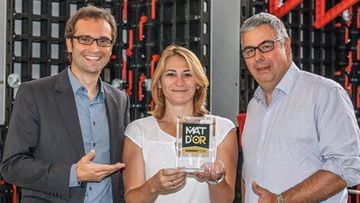 Gold for the innovative, versatile DUO System Formwork by PERI
