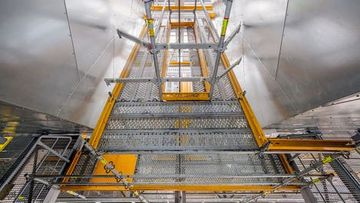 High level of working safety for scaffold assembly and use by PERI - view 3