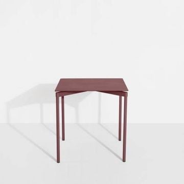 Fromme Fromme Square Table - Red brown Tom Chung by Petite Friture