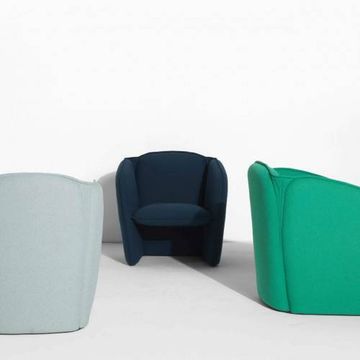 Lily Armchair - fabric category 3 by Petite Friture - view 5