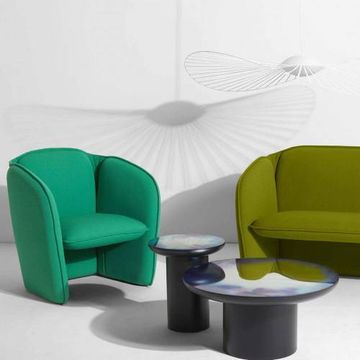 Lily Armchair - fabric category 3 by Petite Friture - view 6