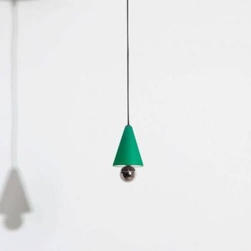 Cherry Extra Small Pendant light - Mint Green by Petite Friture - view 2