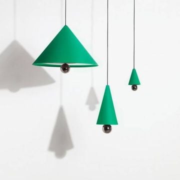 Cherry Extra Small Pendant light - Mint Green by Petite Friture - view 4