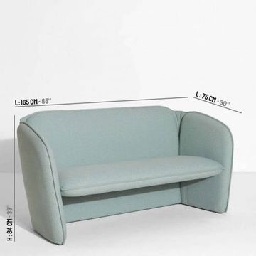 Lily sofa - fabric category 1 by Petite Friture - view 3