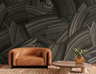 Swept Away in Slate Tides on Manila Hemp by Phillip Jeffries - view 4