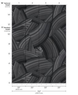 Swept Away in Slate Tides on Manila Hemp by Phillip Jeffries - view 5