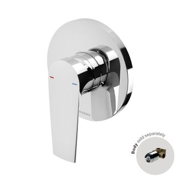 Arlo Shower / Wall Mixer (Trim Kit Only) by Phoenix Tapware - view 2