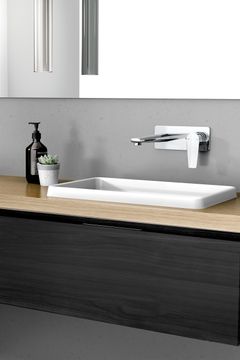 Arlo Wall Basin / Bath Mixer Set 200mm (Trim Kit Only) - 6 Star - Lead Free by Phoenix Tapware - view 4