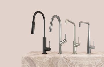 Deja Pull Out Sink Mixer 220mm by Phoenix Tapware - view 5