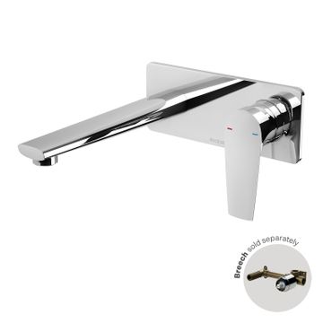 Arlo Wall Basin / Bath Mixer Set 200mm (Trim Kit Only) - 6 Star - Lead Free by Phoenix Tapware