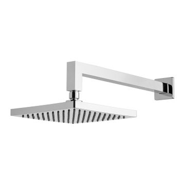 Lexi Shower Arm 400mm &amp;amp; 200mm Square Rose by Phoenix Tapware