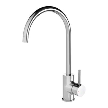 Pina Sink Mixer 200mm Gooseneck - 6 Star - Lead Free by Phoenix Tapware