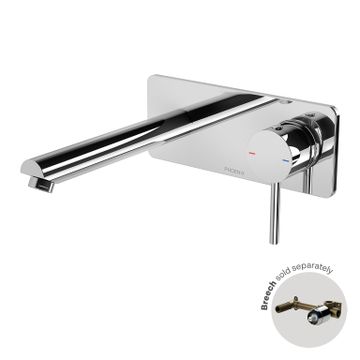 Pina Wall Basin / Bath Mixer Set 180mm (Trim Kit Only) - 6 Star - Lead Free by Phoenix Tapware