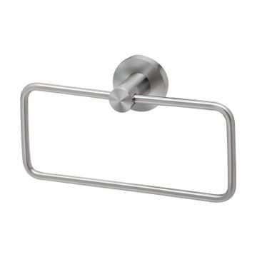 Radii SS 316 Hand Towel Holder Round Plate by Phoenix Tapware