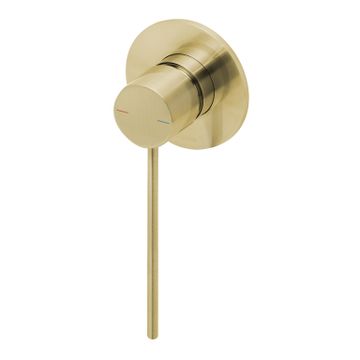 Vivid Slimline SwitchMix Shower / Wall Mixer with Extended Lever (Complete Kit) by Phoenix Tapware