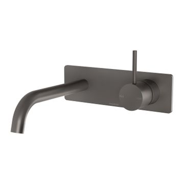 Vivid Slimline Up Basin / Bath Wall Mixer Set by Phoenix Tapware
