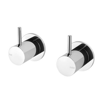 Vivid Slimline Wall Top Assemblies 15mm Extended Spindles by Phoenix Tapware