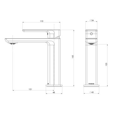 Gloss MKII Basin Mixer - Lead Free by Phoenix Tapware - view 3