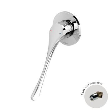 Ivy MKII Extended Handle Shower / Wall Mixer Trim Kit by Phoenix Tapware - view 2