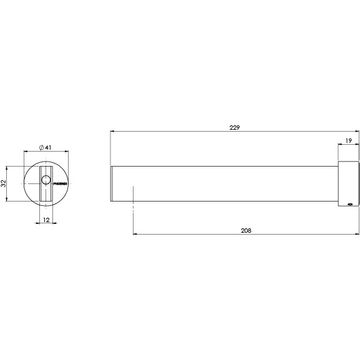 Lexi MKII Basin Outlet 200mm by Phoenix Tapware - view 3