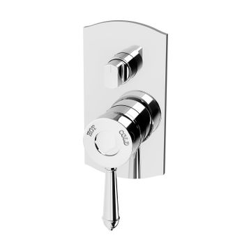 Nostalgia Shower / Bath Diverter Mixer by Phoenix Tapware - view 2