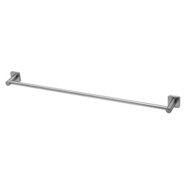 Radii SS 316 Single Towel Rail 800mm Square Plate by Phoenix Tapware - view 2