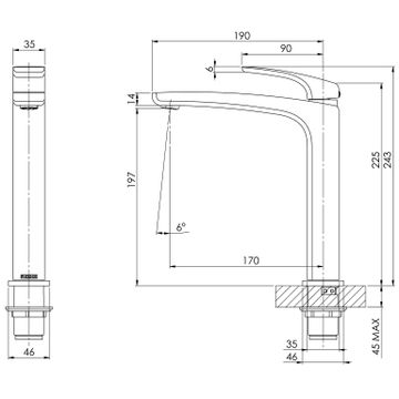 Rush Sink Mixer by Phoenix Tapware - view 3